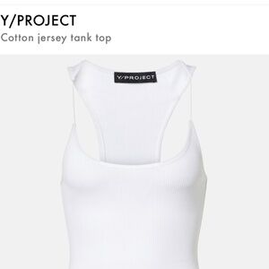 Y/project invisible tank top